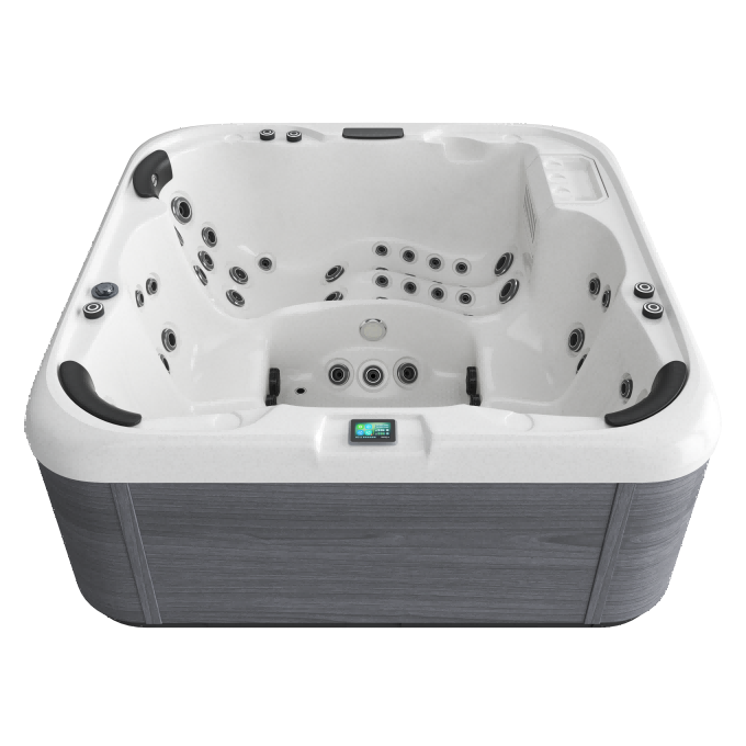 Urania Gray Plume Alpine White