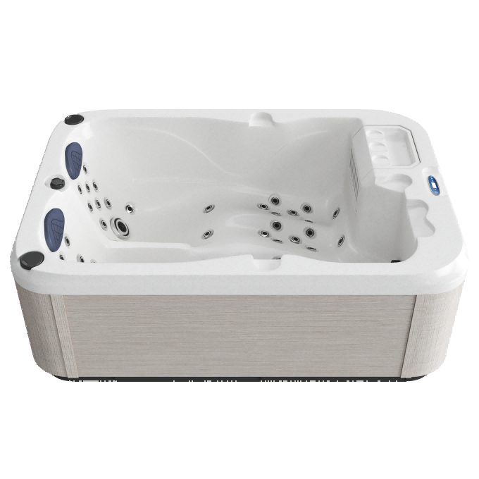 Leander Woven Linen Alpine White