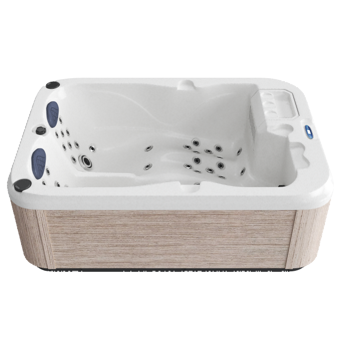 Leander Pale Oak Alpine White