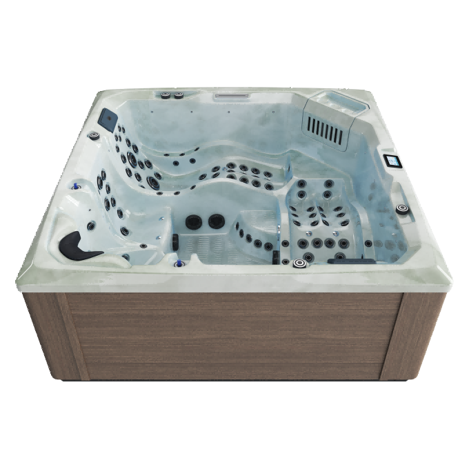 AMPHITRITE Mahogany Cloud Azure