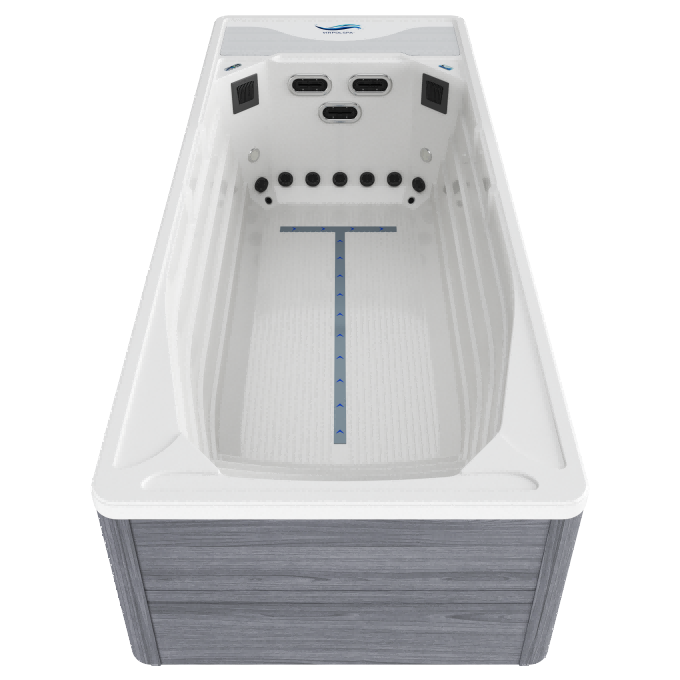 MinGlide Gray Plume Alpine White